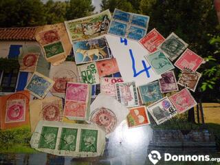 Lot de timbres monde 4