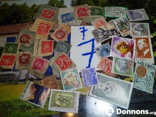 Lot de timbres monde 7