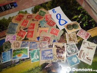 Lot de timbres monde 8