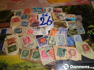 Lot de timbres monde 26
