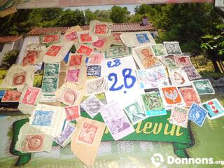 Lot de timbres monde 28