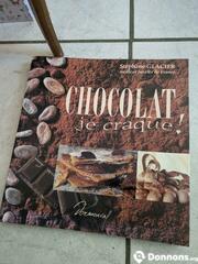 Livre de cuisine sur le chocolat