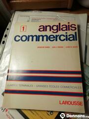 Livre anglais commercial Larousse 1971