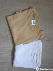 Lot de 2 tee-shirts homme taille S