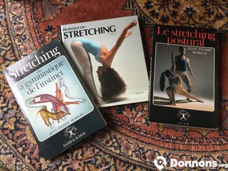 3 livres sur le stretching