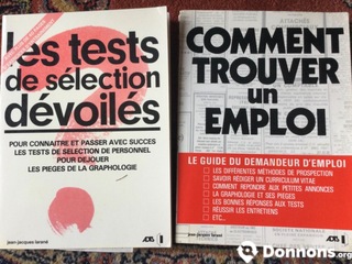 Deux livres autour de la recherche de travail