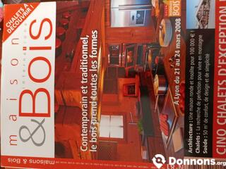 Magazine "maison et bois"