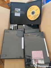 Collection DVD enregistrés fait maison