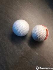 2 balles de golf