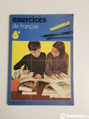 Cahier d'exercices de Français 6e "PASSERELLE"