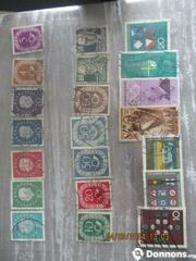 Lot 12 - 21 timbres oblitérés Allemagne