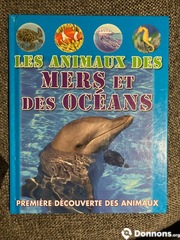 Livre enfant « les animaux des mers et des océans
