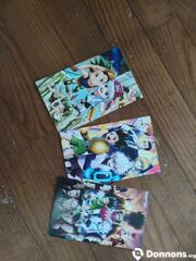 Cartes postales manga