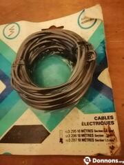 Cables électriques neufs