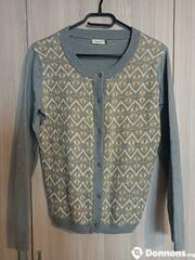 Gillet gris, marque Somewhere, taille 1