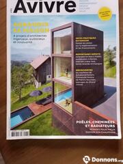 Magazine Architecture "A Vivre" sur 3 à 4 années