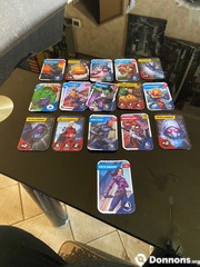 Lot de cartes « Marvel » ( Leclerc )