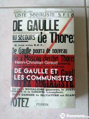 Livre De gaulle et les communistes