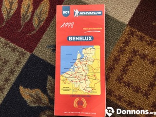 Carte du Benelux