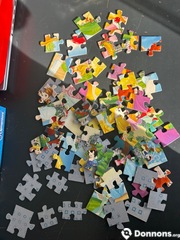 4 puzzle princesse