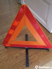 Triangle de signalisation sécurité