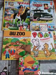 2 magazines et livres enfant