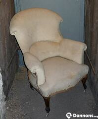 Ancien fauteuil décoratif
