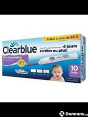 Tests d'ovulation Clearblue