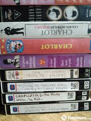 Lot VHS comique américain Charlot Laurel & Hardy