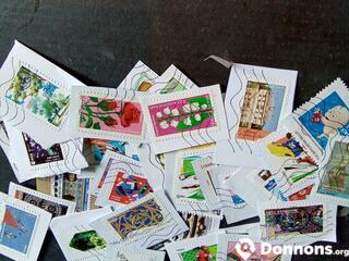 Lot timbres francais