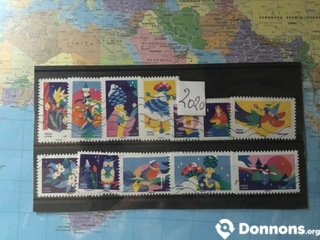 Série timbres France...2020