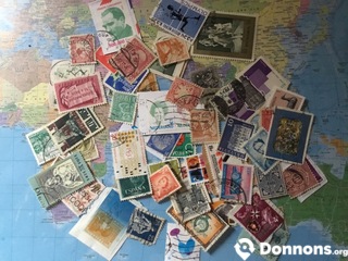 Lot timbres unique Timbres étrangers