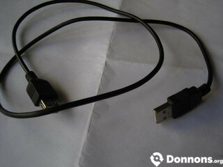 Câble rallonge USB 2.0 82 cm