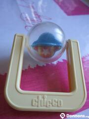 Hochet à boule transparente (années 70/80) CHICCO