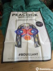 Affiche peacock society festival