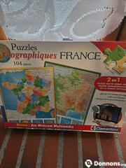 Puzzle géographie