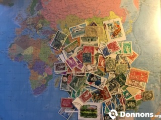 Lot unique timbres France du 4 avr