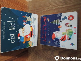 2 livres "premières lectures" sur Noël