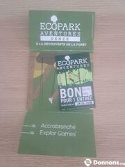 Ecopark adventure entrées enfants