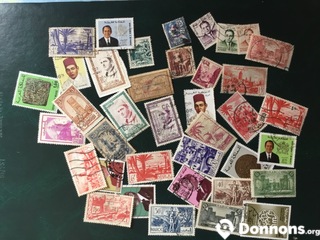 Lot timbres Maroc
