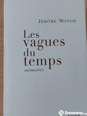 Livre Jérôme Monod "les vagues du temps"