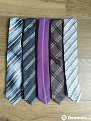 Lot de 5 cravates