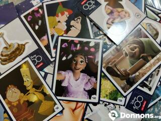 90 stickers Disney album Auchan