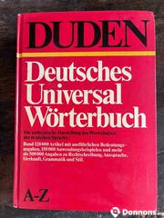3 Dictionnaires allemand/français et tout allemand