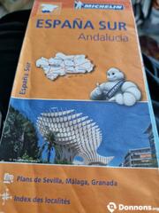 Carte Michelin Andalousie