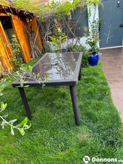 Table de jardin