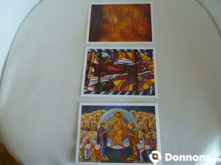 Cartes postal représentation religieuse