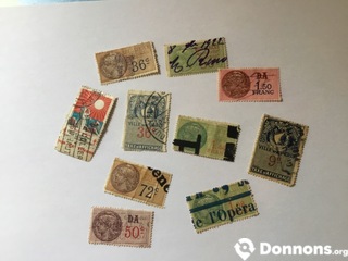 Divers timbres anciens