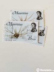 Lot 3/ timbres ile Maurice