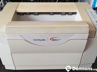 Imprimante laser Lexmark Optra E+ obsolète
